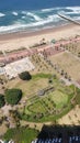 Durban Beachfront Aerial Gardens Royalty Free Stock Photo