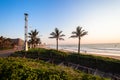 Durban Landscape Ocean Morning Royalty Free Stock Photo