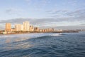 Durban Beachfront Ocean Water Landscape Royalty Free Stock Photo