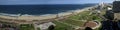 Durban coastline panorama