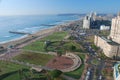 Durban. North Beach morning view. KwaZulu-Natal, South Africa Royalty Free Stock Photo