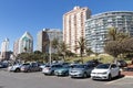 Golden Mile Beachfront in Durban South Africa Royalty Free Stock Photo