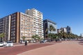 Golden Mile Beachfront in Durban South Africa Royalty Free Stock Photo