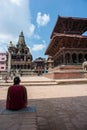 The Durbar square of Patan Royal city. Nepal