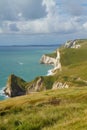 Durdle Door coastline Dorset Royalty Free Stock Photo