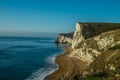 Durdle door, Jurassic coast, Dorset, winter 2016 Royalty Free Stock Photo