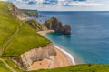 Durdle Door Jurassic coastline Dorset |England Royalty Free Stock Photo