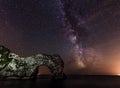 Durdle Door Milky way Royalty Free Stock Photo