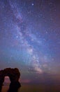 Durdle Door and the Milky way Royalty Free Stock Photo