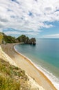 Durdle Door, travel attraction on South England, Dorset Royalty Free Stock Photo