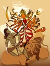 Durga Hindu goddess