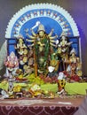 Durga Idol during Navratra in Delhi