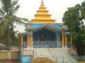 A Durga Mandir in Indian small village Royalty Free Stock Photo