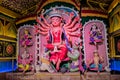 Durga Puja, also called Durgotsava, is an annual Hindu festival in the Indian subcontinent that reveres the goddess Durga