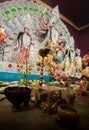 Durga Puja festival celebration in Kolkata, India Royalty Free Stock Photo