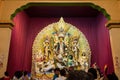 Durga Puja festival celebration in Kolkata, India Royalty Free Stock Photo