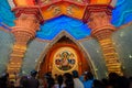 Durga Puja festival celebration in Kolkata, India Royalty Free Stock Photo