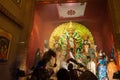 Durga Puja festival celebration in Kolkata, India Royalty Free Stock Photo