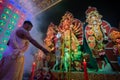 Durga Puja festival, West Bengal, India Royalty Free Stock Photo