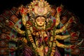 Durga puja festival in calcutta in india Royalty Free Stock Photo