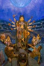 Durga puja festival in calcutta in india Royalty Free Stock Photo