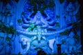 Durga puja festival in calcutta in india Royalty Free Stock Photo