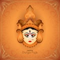 Durga puja navratri festival beautiful background Royalty Free Stock Photo