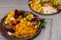 Durga Puja Preparations Plate or Thali