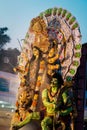 Durga Puja At West Bengal Royalty Free Stock Photo