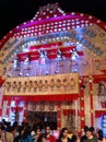 Durga puja (indian Festival) in common place ( Bengali community)art work in pendoli