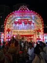 Durga puja (indian Festival) in common place ( Bengali community)art work in pendoli