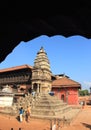 Durga Temple In Bhaktapur Durbar Square, Nepal. Royalty Free Stock Photo