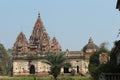 Durga temple side view, Rajnagar palatial complex ruins, Bihar,