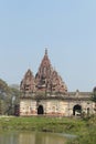 Durga temple side view, Rajnagar palatial complex ruins