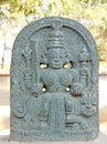 Durgi Devi Stone in the open-air museum in Hampi, India