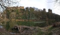 Durham Castle and Cathedral and the River Wear, England, UK Royalty Free Stock Photo