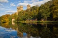 Durham Cathedral in Autumn. Royalty Free Stock Photo
