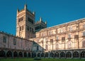 Durham Cathedral from the Cathedral Courtyard Royalty Free Stock Photo