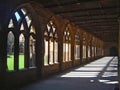 Durham Cathedral cloisters Royalty Free Stock Photo