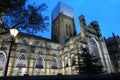 Durham Cathedral in the evening