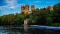 Durham Cathedral in North East England with its imposing structure and ornate details