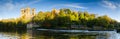 Durham Cathedral Panorama Royalty Free Stock Photo