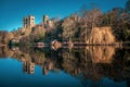 Durham Cathedral on the River Wear Royalty Free Stock Photo