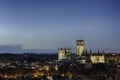 Durham Cathedral by Twilight Royalty Free Stock Photo