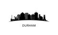 Durham city skyline.