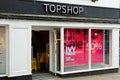 Topshop store in Durham, England Royalty Free Stock Photo