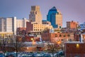 Durham, North Carolina, USA Skyline Royalty Free Stock Photo