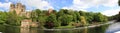 Durham Riverside Panorama Royalty Free Stock Photo