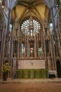 Durham, UK - 12 July, 2023: Interior of the Durham Cathedral, Country Durham, England