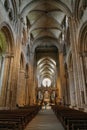 Durham, UK - 12 July, 2023: Interior of the Durham Cathedral, Country Durham, England